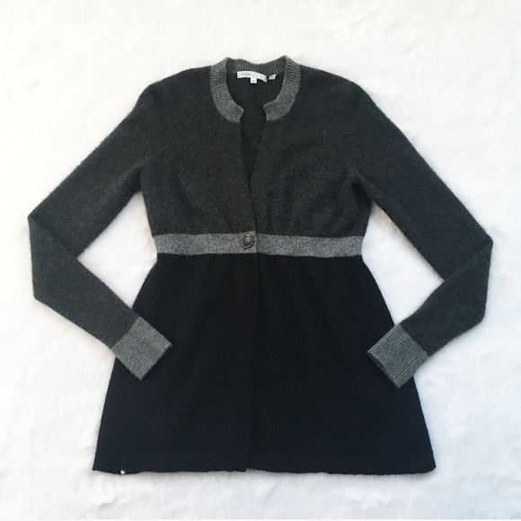 Vince Sweaters - Gray Vince Cashmere Cardigan Sweater